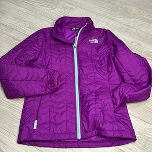 THE NORTH FACE purple light puff jacket, women’s size medium